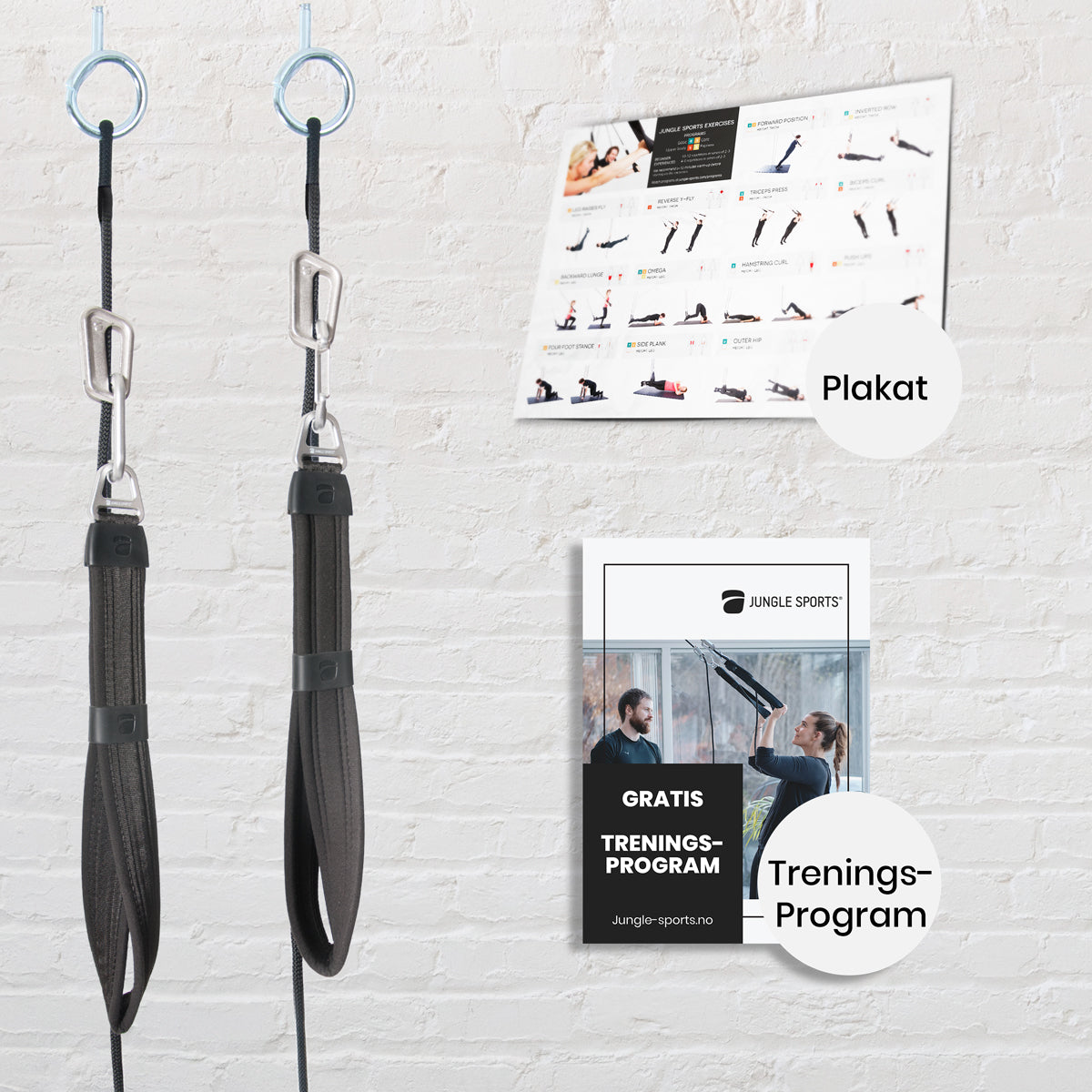 LIANA – Justerbar treningsslynge - Woodsport