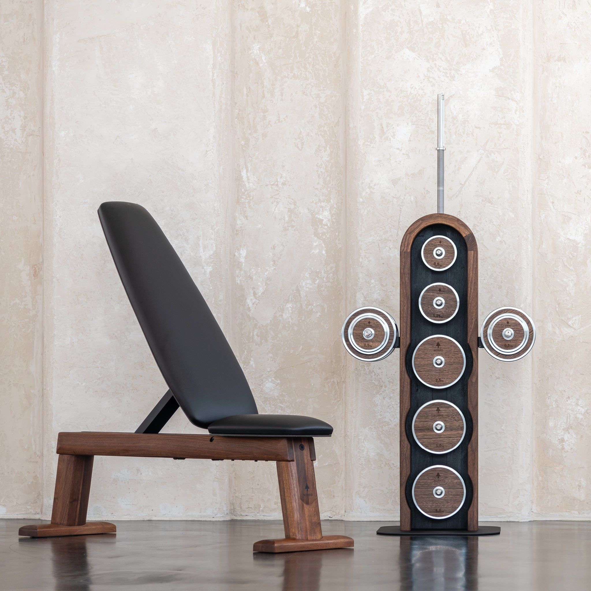 NOHRD WeightPlate Tower - Woodsport