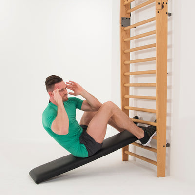 NOHRD WallBars Sit-up bench (skråbenk) - Woodsport
