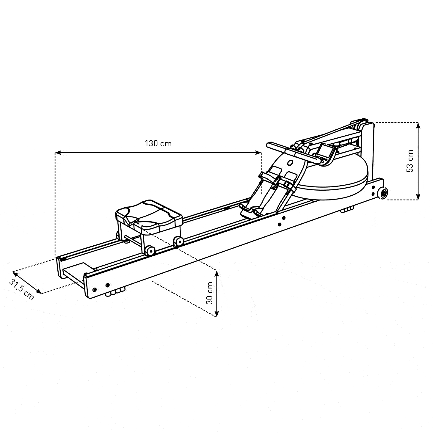 WaterRower S4 - Woodsport