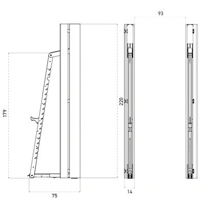 NOHRD SquatRack - Woodsport